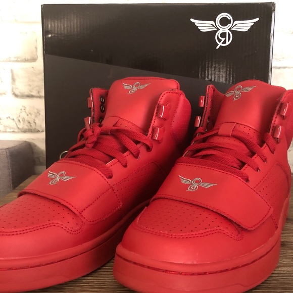 Creative Recreation Red Hi-Top Sneakers - Picture 2 of 6
